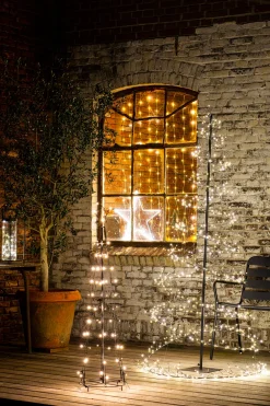 Hot Spiral-Lichterbaum mit 700 LEDs H 200 m weiß Weihnachtsfiguren (Außen)