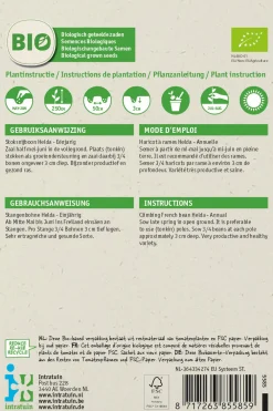 Stangenbohne (Phaseolus vulgaris 'Helda') (BIO) Samen Gemüsesamen|Saatgut