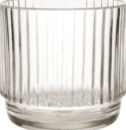 Online Teelichthalter Ties transparent D 9 H 8 cm Teelichthalter