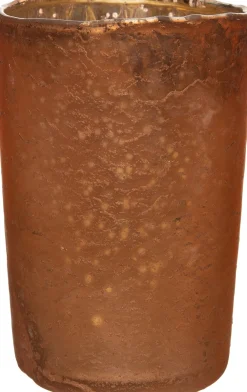 Discount Teelichthalter Bo braun D 5,5 cm H 8 cm Teelichthalter