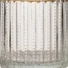 Sale Teelichthalter Helder Streifen D 7 H 6,8 cm Teelichthalter