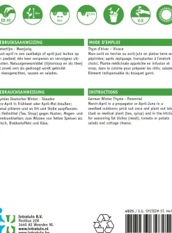 Clearance Thymian Winter (Thymus vulgaris) Samen Kräutersamen|Saatgut