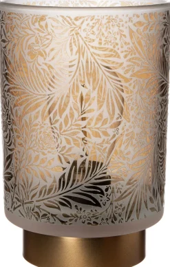 Outlet Tischleuchte Flip beige D 10 H 15 cm Tischleuchten