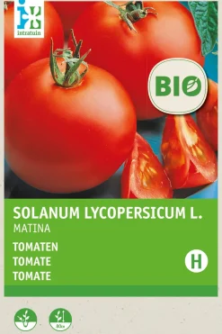 Best Tomate (Solanum lycopersicum 'Matina') (BIO) Samen Gemüsesamen|Saatgut