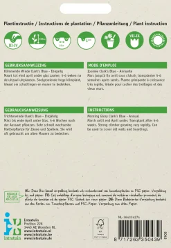 Outlet Trichterwinde (Ipomoea tricolor 'Clark's Blue') Blumensamen Saatgut|Blühende Pflanzen