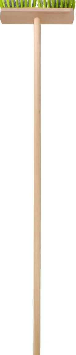 Best Unkrautbesen Nylon/Stahl 28 cm x 120 cm gelbgrün Fugenkratzer