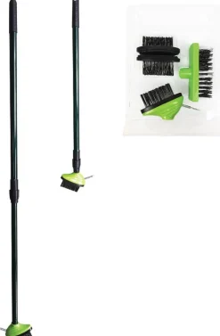 Sale Unkrautbürste grün / schwarz 79 x 14 x 6 cm 3 St. Fugenkratzer