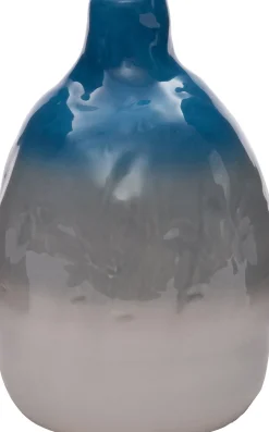 Outlet Vase Berber blau D 20 H 31 cm Vasen & Krüge|Blumentöpfe & Pflanzgefäße