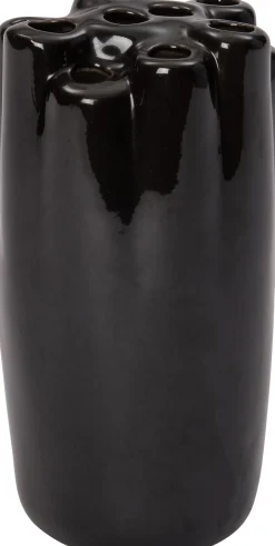 Sale Vase Cruz schwarz D 15 H 28 cm Vasen & Krüge|Blumentöpfe & Pflanzgefäße