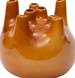 Online Vase Dilara gelb D 19 H 18 cm Vasen & Krüge|Blumentöpfe & Pflanzgefäße