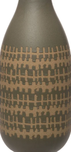 Discount Vase grün D 18,5 H 38 cm Blumentöpfe & Pflanzgefäße|Vasen & Krüge