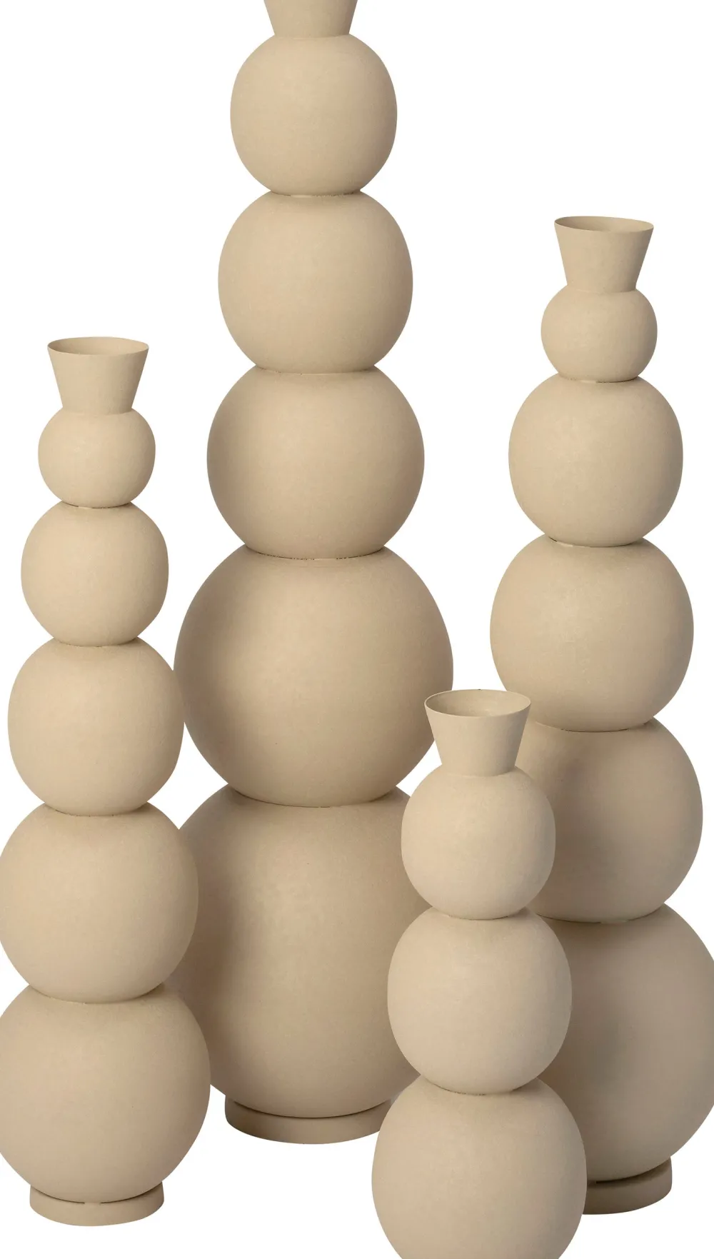 New Vase Jacky beige D 31 H 108 cm Vasen & Krüge|Blumentöpfe & Pflanzgefäße