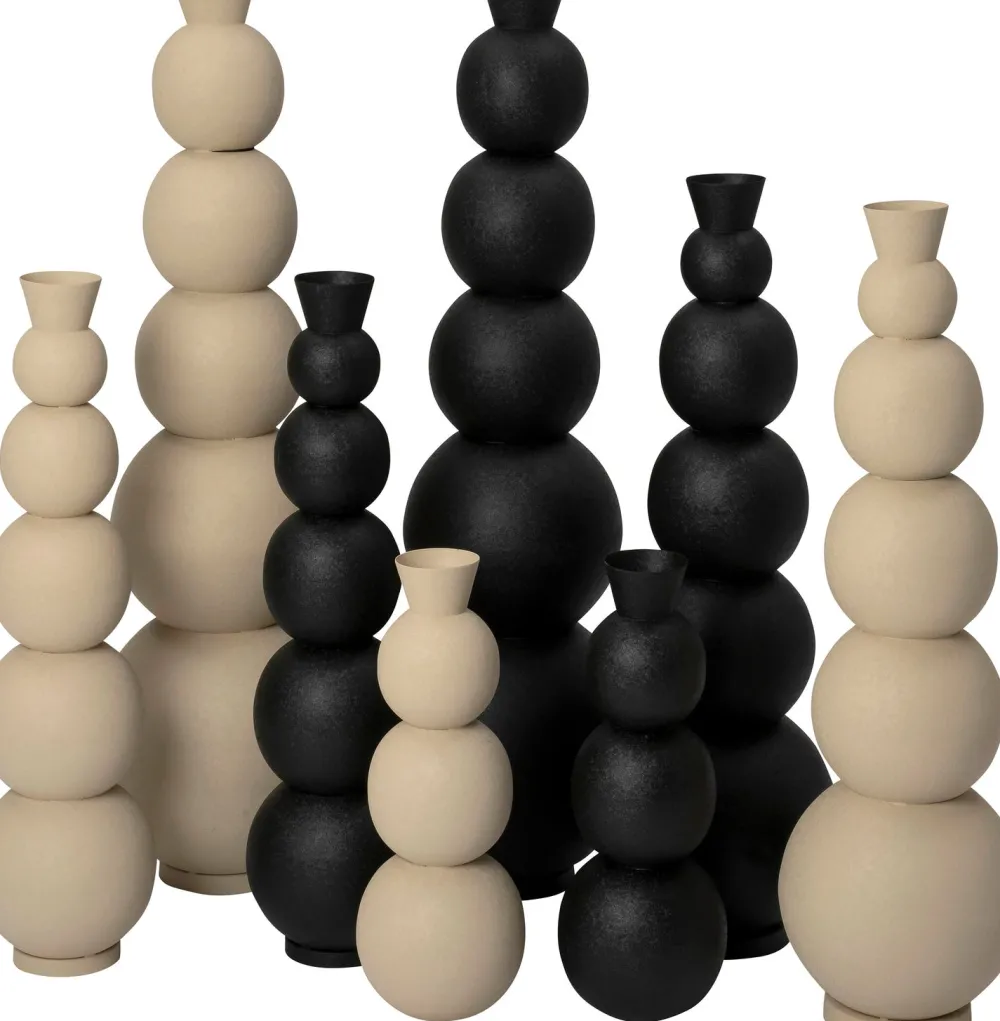 New Vase Jacky beige D 31 H 108 cm Vasen & Krüge|Blumentöpfe & Pflanzgefäße