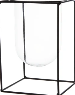 Online Vase Jasmin mit Gestell D 8 H 12 cm Vasen & Krüge|Blumentöpfe & Pflanzgefäße