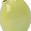 Vase Jilly hellgrün 18 x 13 x 23 cm Vasen & Krüge|Blumentöpfe & Pflanzgefäße