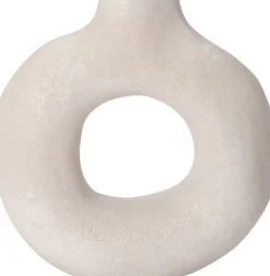 Discount Vase Koping weiß 36 x 9 x 27 cm Vasen & Krüge|Blumentöpfe & Pflanzgefäße