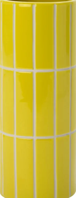 New Vase Menno gelb D 11,9 H 26,2 cm Vasen & Krüge|Blumentöpfe & Pflanzgefäße