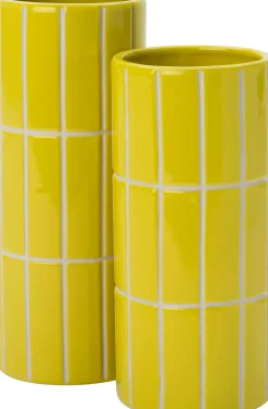 New Vase Menno gelb D 10,5 H 23 cm Blumentöpfe & Pflanzgefäße|Vasen & Krüge