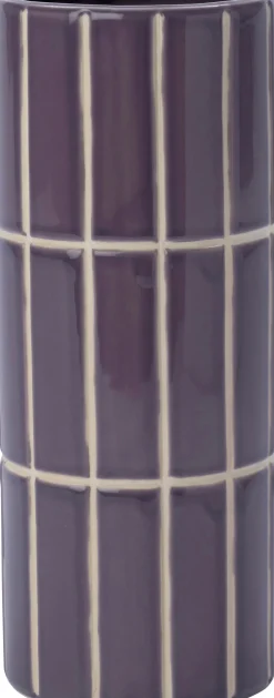 Hot Vase Menno lila D 10,5 H 23 cm Vasen & Krüge|Blumentöpfe & Pflanzgefäße