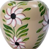 Online Vase Shain beige/grün D 25 H 25 cm Vasen & Krüge|Blumentöpfe & Pflanzgefäße
