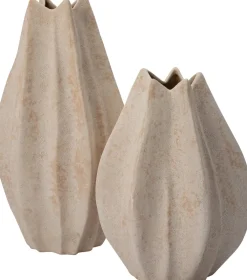 Outlet Vase Sil beige D 23 H 31 cm Vasen & Krüge|Blumentöpfe & Pflanzgefäße