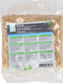 Vogelfutter Fettblock 10 x 3,5 x 10 cm Gartenvögel|Vogelfutter