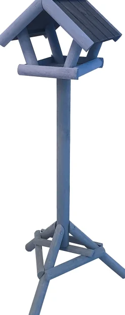 Outlet Vogelfutterhaus grau 49 x 56 x 125 cm Gartenvögel|Vogelfutterhäuser