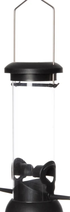 Best Vogelfutterspender schwarz D 8,5 H 24,5 cm Gartenvögel|Vogelfutterhäuser