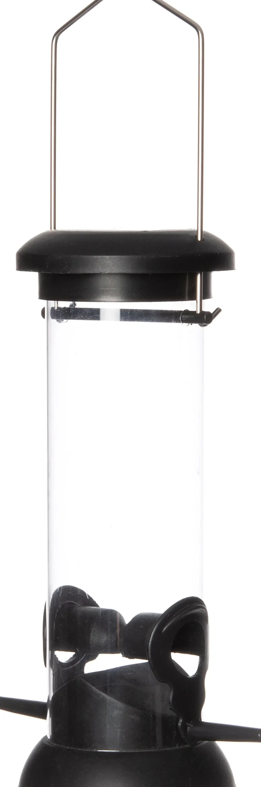 Best Vogelfutterspender schwarz D 8,5 H 24,5 cm Gartenvögel|Vogelfutterhäuser