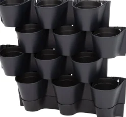 Wand-Blumentopf Cascade anthraziet 67 x 17,7 x 57 cm Wand-Blumentöpfe|Blumentöpfe & Pflanzgefäße