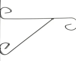 Best Wandhalterung schwarz 27 x 2 x 22 cm Haken & Bügel