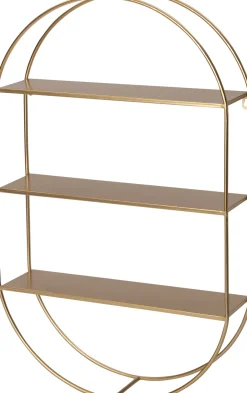 Online Wandregal Forde gold 50 x 13 x 80 cm Wandregale & Hakenleisten