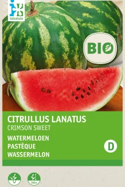 Discount Wassermelone Samen (Citrullus lanatus 'Crimson Sweet') (BIO) Samen Obstsamen|Saatgut