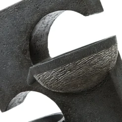 New Wasserspiel Zierbrunnen anthrazit 41,5 x 33 x 104 cm Gartenbrunnen & Wasserspiele