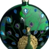 Sale Weihnachtsanhänger Duff Pfau grün 9,8 x 5,5 x 11 cm Weihnachtskugeln & -Anhänger