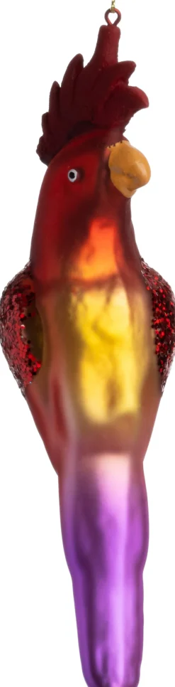 New Weihnachtsanhänger Fauna Kakadu multi 5,5 x 4 x 18 cm Weihnachtskugeln & -Anhänger