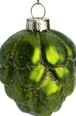 Sale Weihnachtsanhänger Artischocke grün D 4,5 x H 5,5 cm Weihnachtskugeln & -Anhänger
