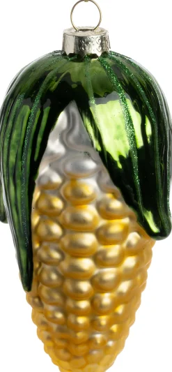 Online Weihnachtsanhänger Maiskolben gelb D 5,5 x H 10,5 cm Weihnachtskugeln & -Anhänger