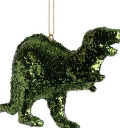 Best Weihnachtsanhänger Dino grün 12 x 8 x 3,5 cm Weihnachtskugeln & -Anhänger