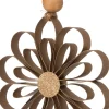 Clearance Weihnachtsbaumanhänger Blume D 10 cm gold Weihnachtsdeko Zum Aufhängen