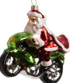 Clearance Weihnachtsbaumschmuck Weihnachtsmann H 10 cm Weihnachtskugeln & -Anhänger