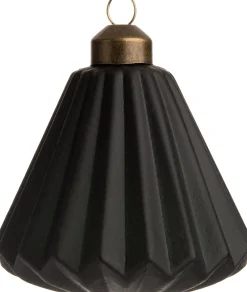 New Weihnachtsbaumschmuck Fowey schwarz D 8 cm H 7 cm Weihnachtskugeln & -Anhänger