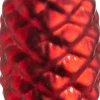 Online Weihnachtsbaumschmuck Tannenzapfen matt rot D 4 H 11 cm Weihnachtskugeln & -Anhänger