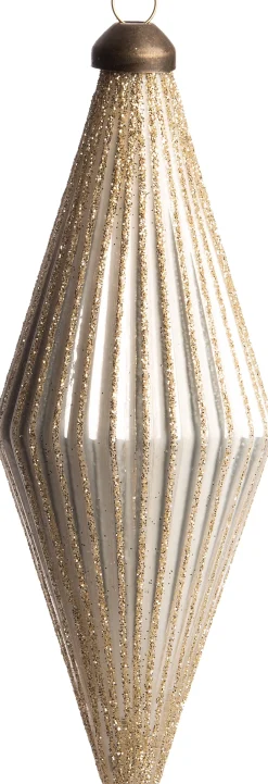 Weihnachtsbaumschmuck Banon weiß D 5 cm Weihnachtskugeln & -Anhänger