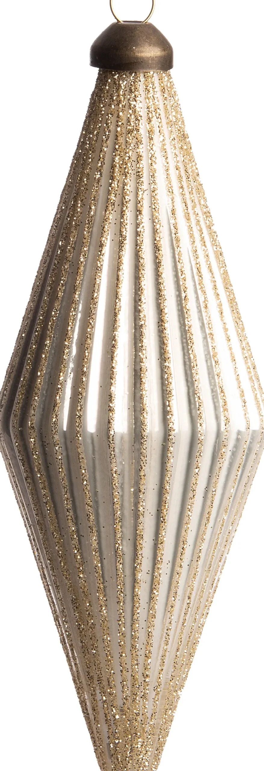 Weihnachtsbaumschmuck Banon weiß D 5 cm Weihnachtskugeln & -Anhänger