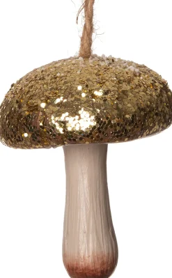 Outlet Weihnachtsbaumschmuck Pilz D 5,5 H 6,8 cm grün Weihnachtskugeln & -Anhänger