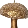 Clearance Weihnachtsbaumschmuck Pilz gold D 5,5 H 6,8 cm Weihnachtskugeln & -Anhänger