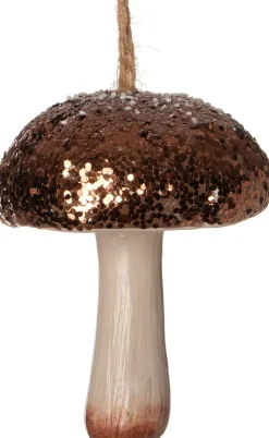 Outlet Weihnachtsbaumschmuck Pilz D 5,5 H 6,8 cm rot Weihnachtskugeln & -Anhänger