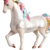 Outlet Weihnachtsbaumschmuck Einhorn weiß H 12 cm Weihnachtskugeln & -Anhänger