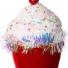 Discount Weihnachtsbaumschmuck Candyline Cupcake rot / weiß D 9 H 12 cm Weihnachtskugeln & -Anhänger